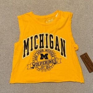 Michigan Wolverines Tank Top